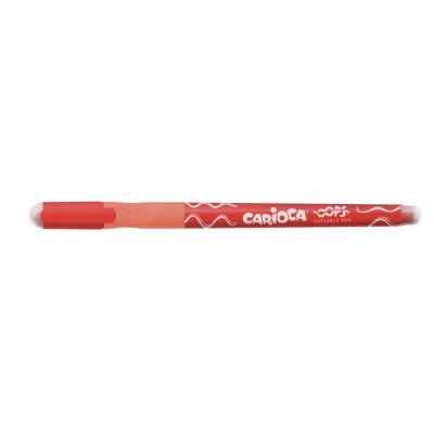 Στυλό Που Σβήνει Carioca Ballpoint Oops 0,7mm Κόκκινο 31036/03